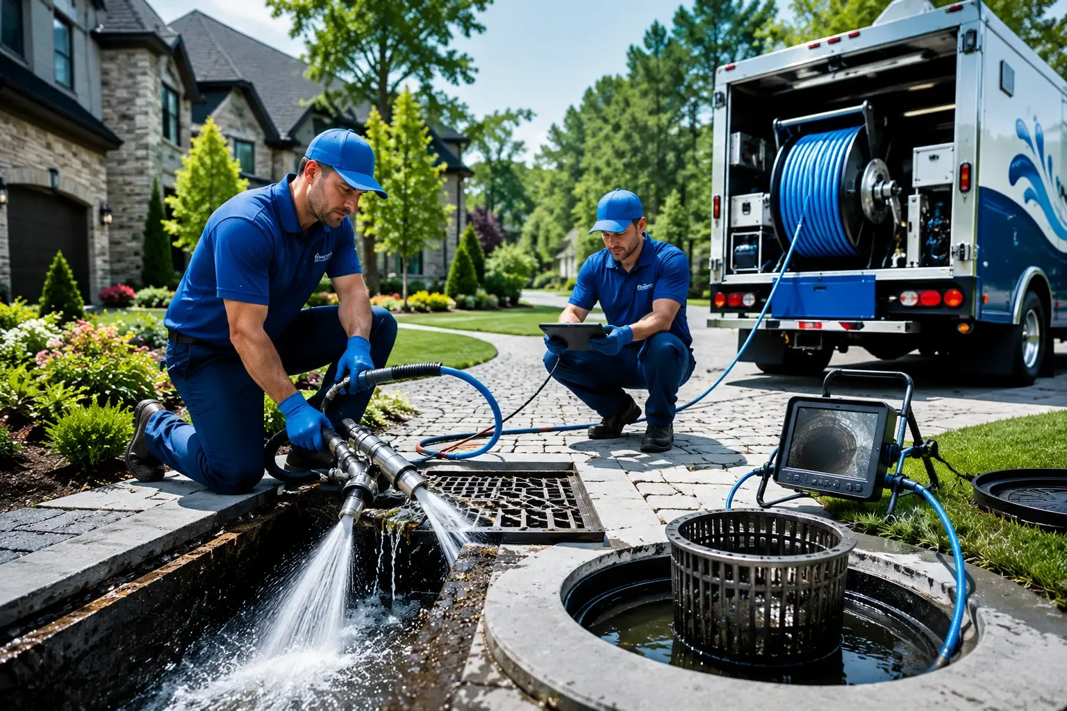 Local outdoor drain cleaning professionals in Farmington, WA